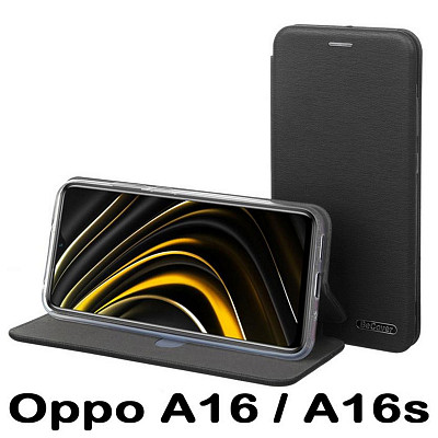 Чохол-книжка BeCover Exclusive для Oppo A16/A16s Black (707922)