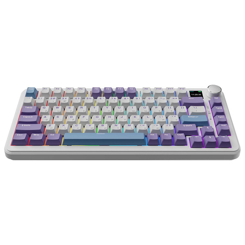 Клавіатура Ajazz AK820 MAX Magnetic switches - Purple (AK820MAX-M-PWB)