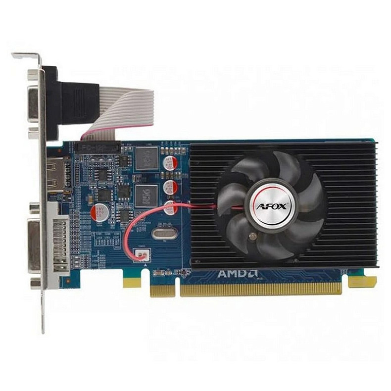 Видеокарта AFOX Radeon HD 6450 1GB GDDR3 LP fan