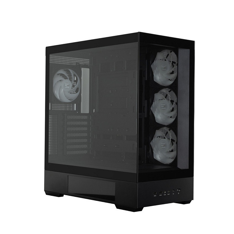 Корпус Zalman P40 DS, без БЖ, 2xUSB3.0, 1xUSB Type-C, 3x120мм ARGB Reverse, 1x120мм ARGB, VGA 420мм