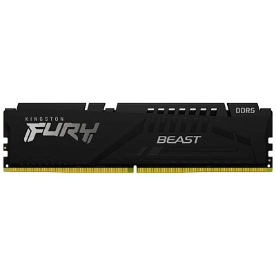 ОЗП Kingston Fury Beast Black DDR5 16GB 5200 MHz (KF552C40BB-16)