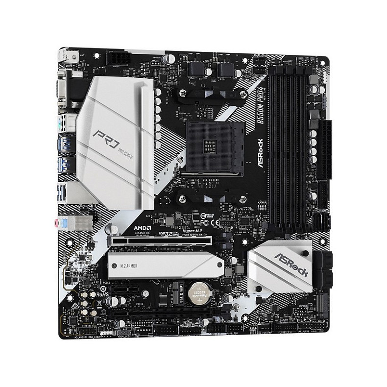 Материнская плата ASRock B550M Pro4 Socket AM4