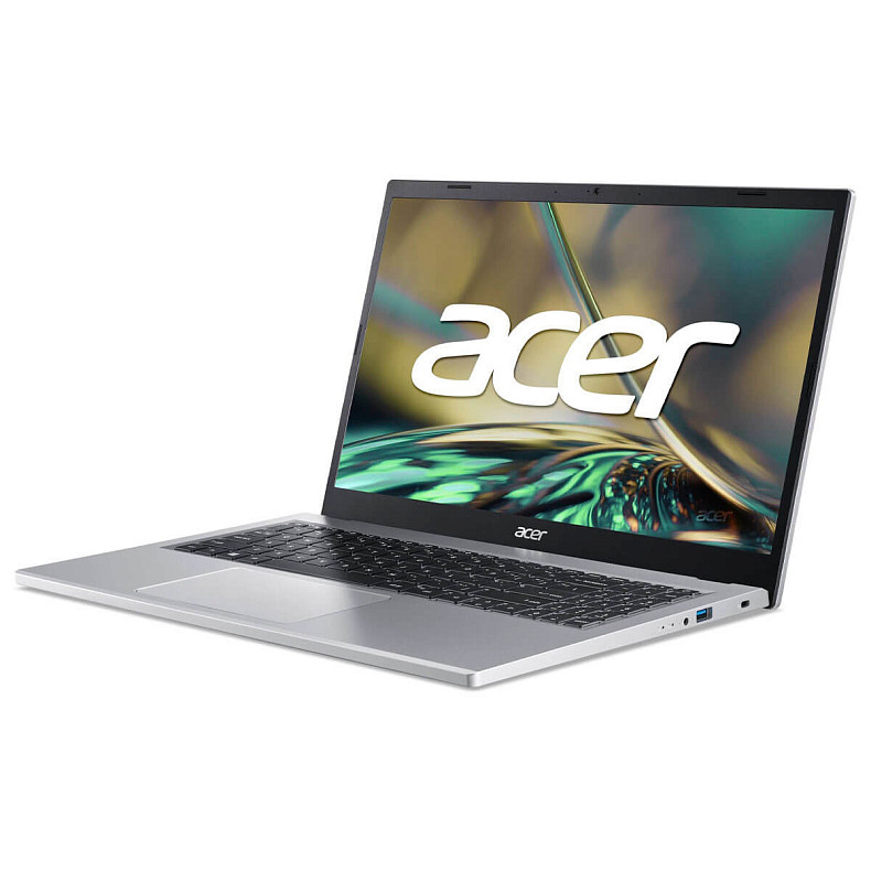 Ноутбук Acer Aspire 3 A315-24P 15.6" FHD IPS, AMD R5-7520U, 16GB, F512GB, UMA, Lin, серебристый