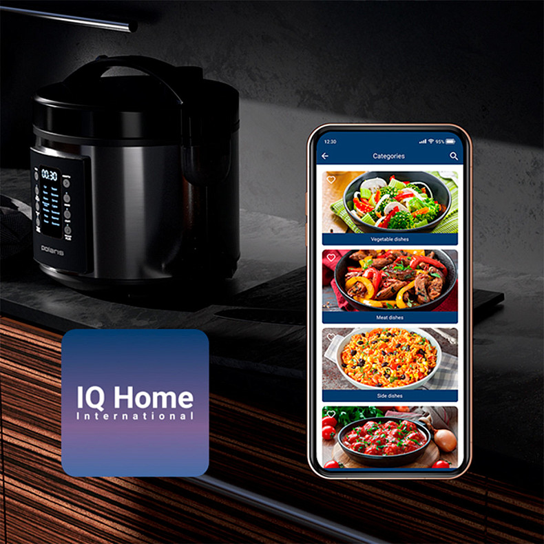 Мультиварка Polaris PMC 5001 WIFI IQ Home Черный