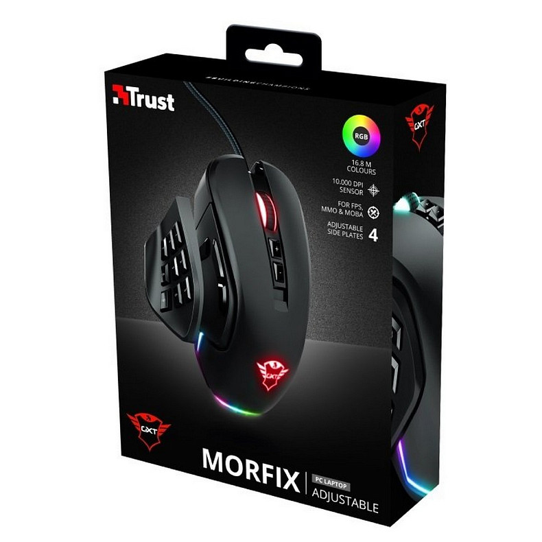 Мышка Trust GXT970 MORFIX CUSTOMISABLE