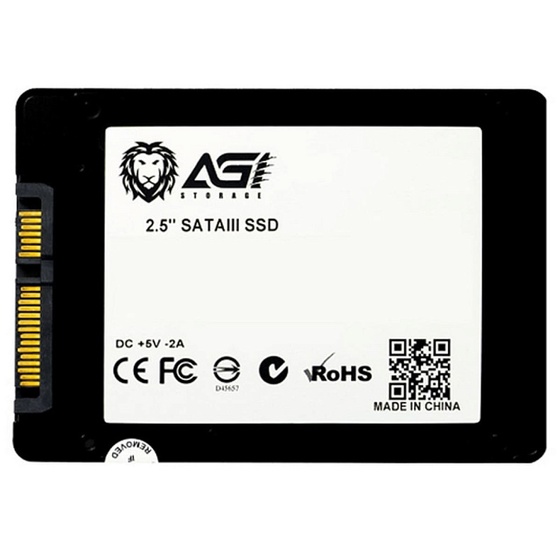 SSD диск AGI AI238 500Gb SATA III 2.5" QLC (AGI500GIMAI238)