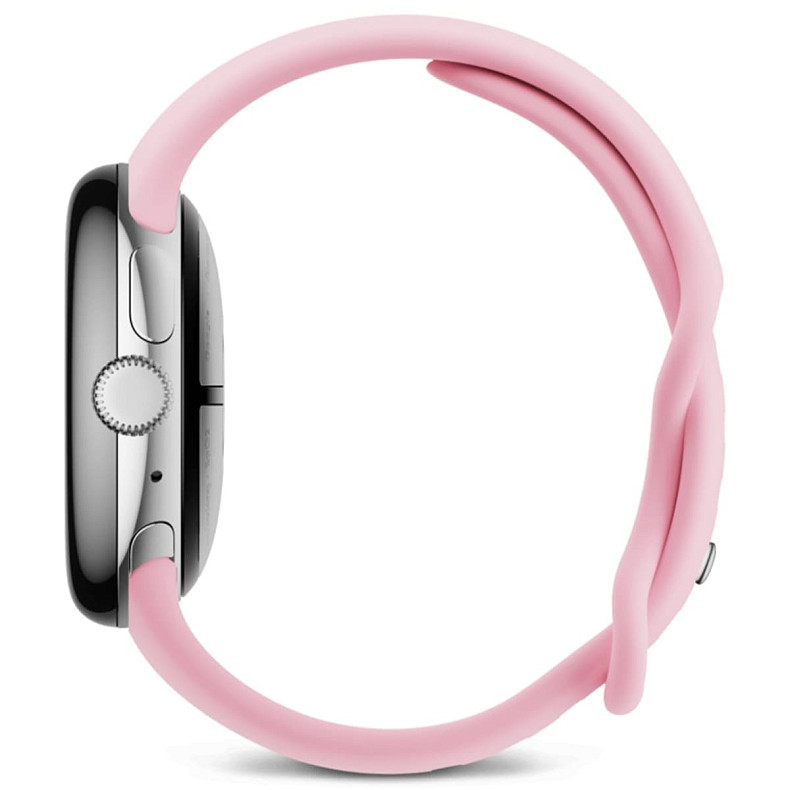 Смарт-годинник Google Pixel Watch 3 41 mm Wi-Fi Polished Silver Aluminum Case/Rose Quartz Active Band