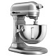 Кухонна машина KitchenAid Heavy Duty 5,2 л 5KSM55SXXECU з підйомною чашею, сріблястий