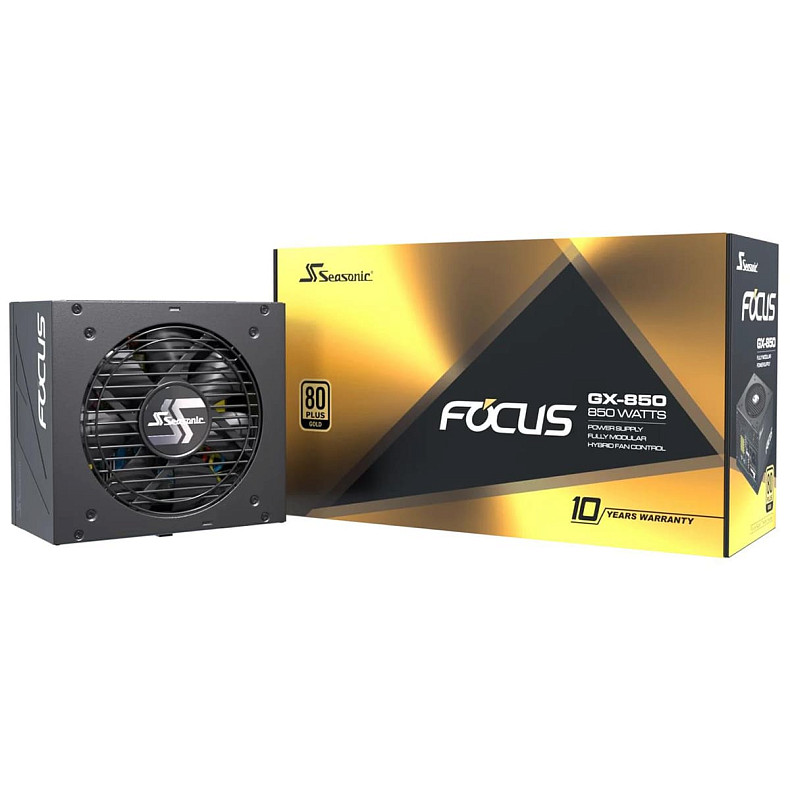 Блок питания Seasonic FOCUS GX-850 ATX 850W (ATX3.1)