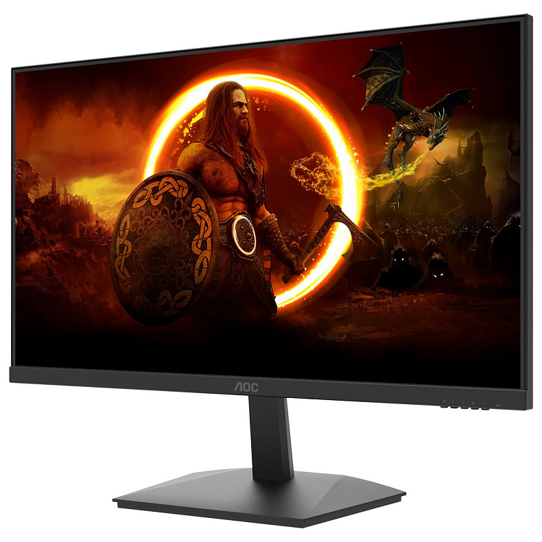 Монитор 23.8" AOC 24G15N2, VA, 180Гц, 1мс, 2хHDMI, DP, черный