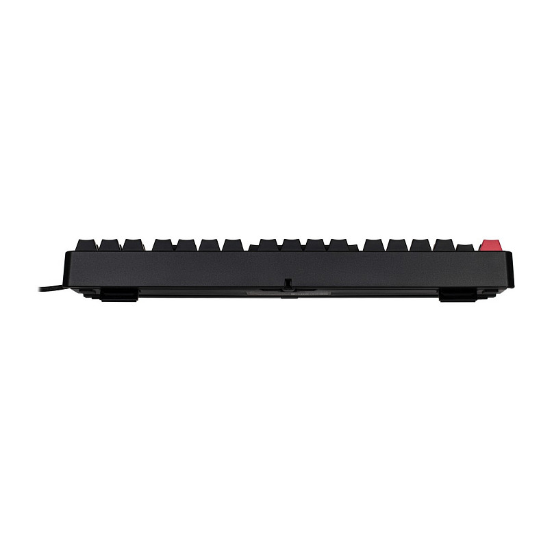 Клавиатура механическая Keychron C3 Pro V2 87Key, K pro Red, USB-A, QMK, Hot-swap, 8K, EN/UKR, RGB, чер