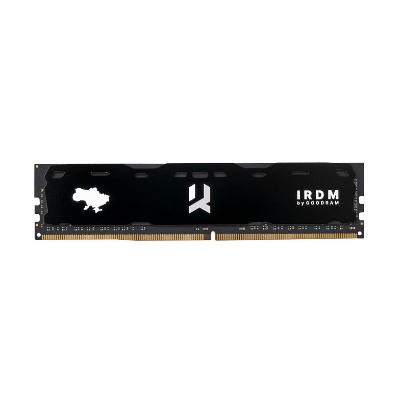 ОЗП Goodram UKRAINA IRDM X DDR4 8GB/3200 Black (IRK-3200D464L16SA/8G)