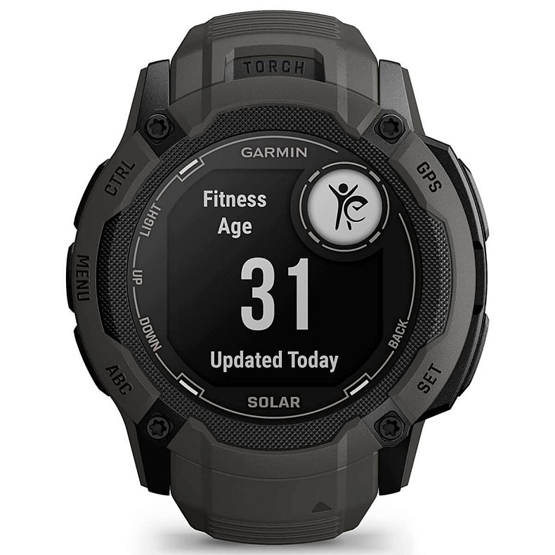 Спортивний годинник GARMIN Instinct 2x Solar Graphite