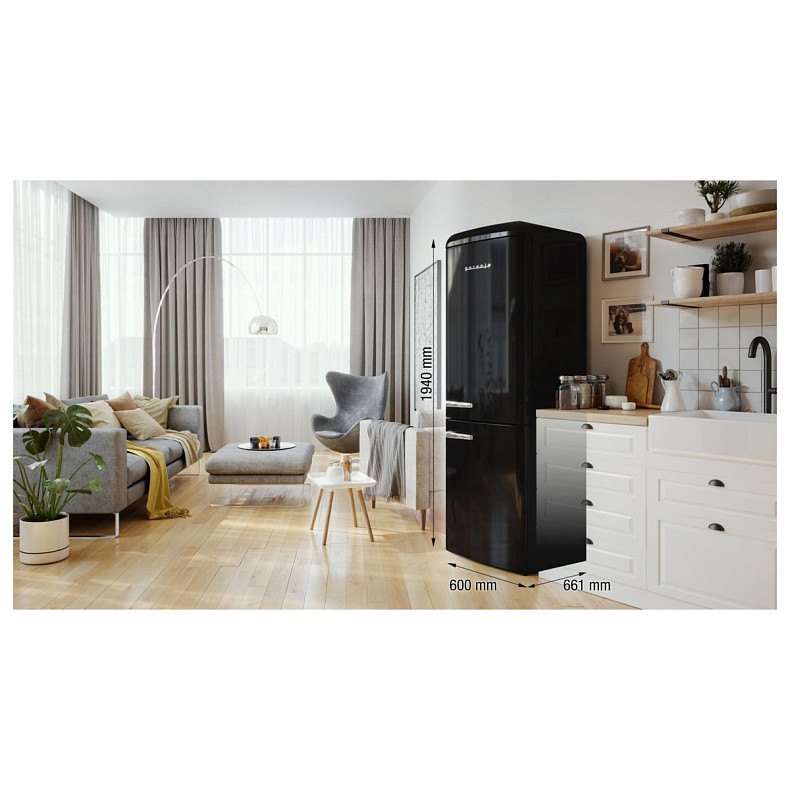 Холодильник Gorenje ONRK619DBK