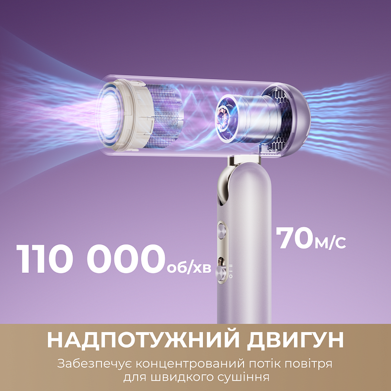Фен-стайлер Dreame Pocket Ultra AHD52 Purple