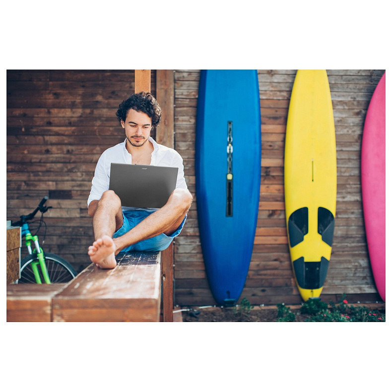 Ноутбук Acer Swift Go 14 SFG14-63 14" 2.8K OLED, AMD R5-8645HS, 16GB, F1TB, UMA, Lin, серый