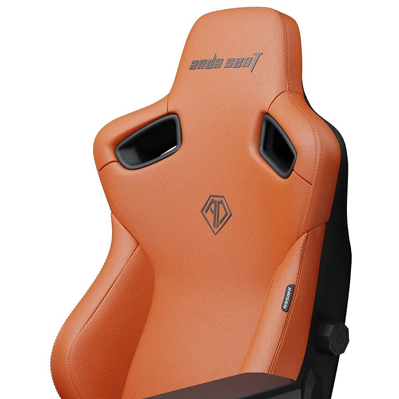 Крісло для геймерів Anda Seat Kaiser 3 Orange Size L (AD12YDC-L-01-O-PV/C)