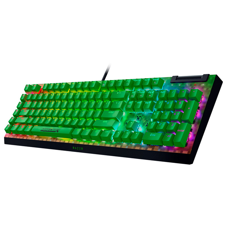 Клавіатура RAZER BlackWidow V4 X, Minecraft Edition (RZ03-04704100-R3M1)