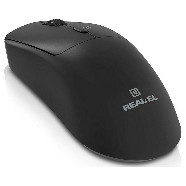Мышь REAL-EL RM-317W Black