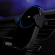 Автодержатель с беспроводной зарядкой Xiaomi Mi Qi Car Wireless Charger Black 20W (WCJ02ZM) (GDS4127GL)
