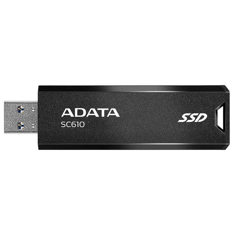 Портативний SSD ADATA SC610 500GB USB 3.2 550/500MB/s Black