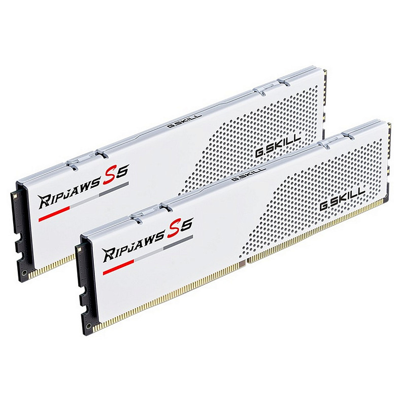 ОЗП DDR5 2x16GB/5600 G.Skill Ripjaws S5 White (F5-5600J3036D16GX2-RS5W)