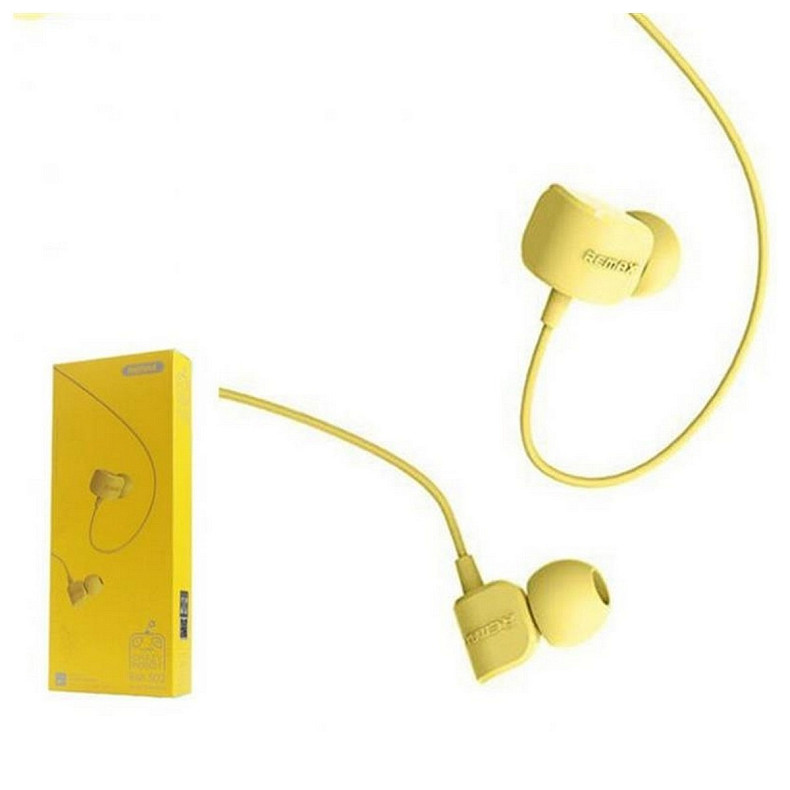 Гарнитура Remax RM-502 Yellow (6954851265078)