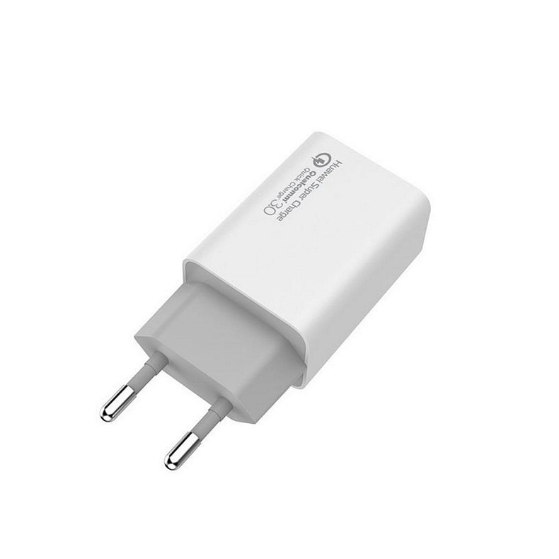 Сетевое зарядное устройство ColorWay QC3.0 (1USBx4A) White (CW-CHS014Q-WT)