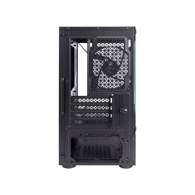 Корпус 1stPlayer Mi2-A-BK-2F7R-1F7 Black без БП