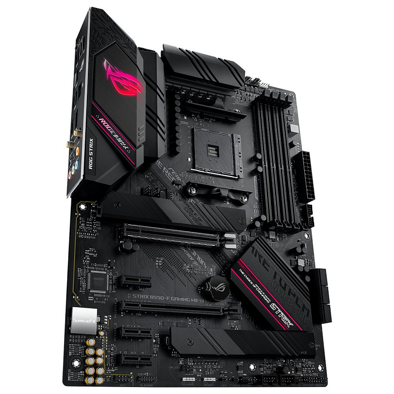 Материнская плата ASUS STRIX B550-F GAMING WIFI II sAM4 B550 4xDDR4 M.2 HDMI DP WiFi BT ATX