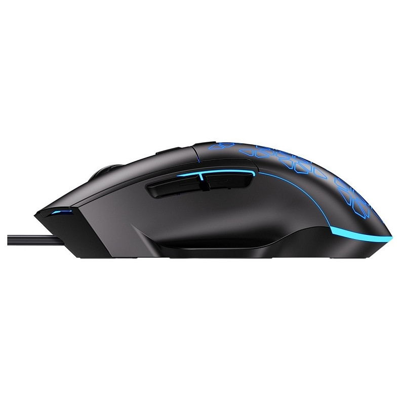 Мышка Aula F812 Wired gaming mouse with 7 keys Black (6948391213132)