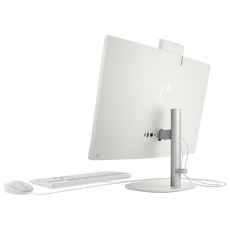 Моноблок 23.8'' HP ProOne 245 G10 Ryzen7-7730U, 16Gb, SSD512Gb, Cam, WiFi, K&M, W11P64, Shell White