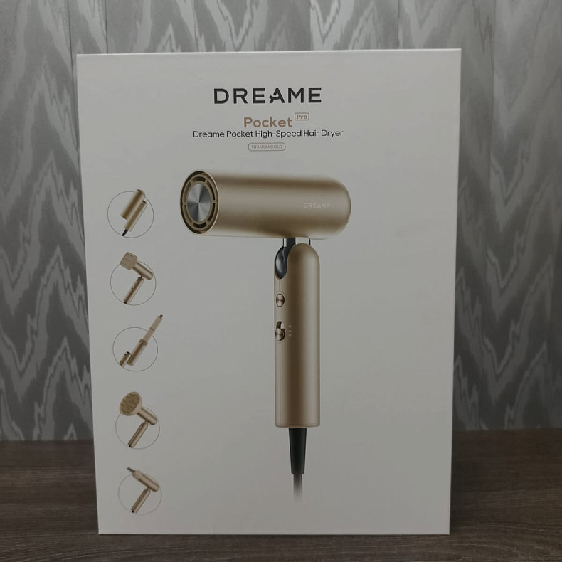 Фен-стайлер Dreame Pocket Pro 5in1 TitaniumGold SW - Уценка