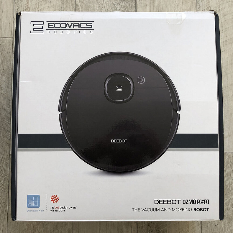 ECOVACS DEEBOT OZMO 950 Black (DX9G) (E0001279619602170708) - Б/У