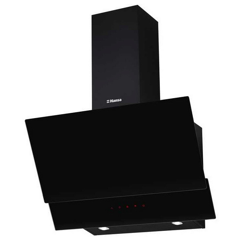 Витяжка Hansa похила, 60см, 366м3ч, чорна