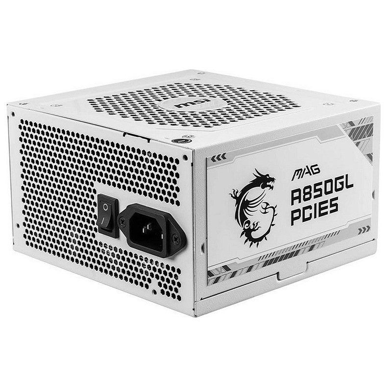 Блок питания MSI MAG A850GL PCIE5 White 850W