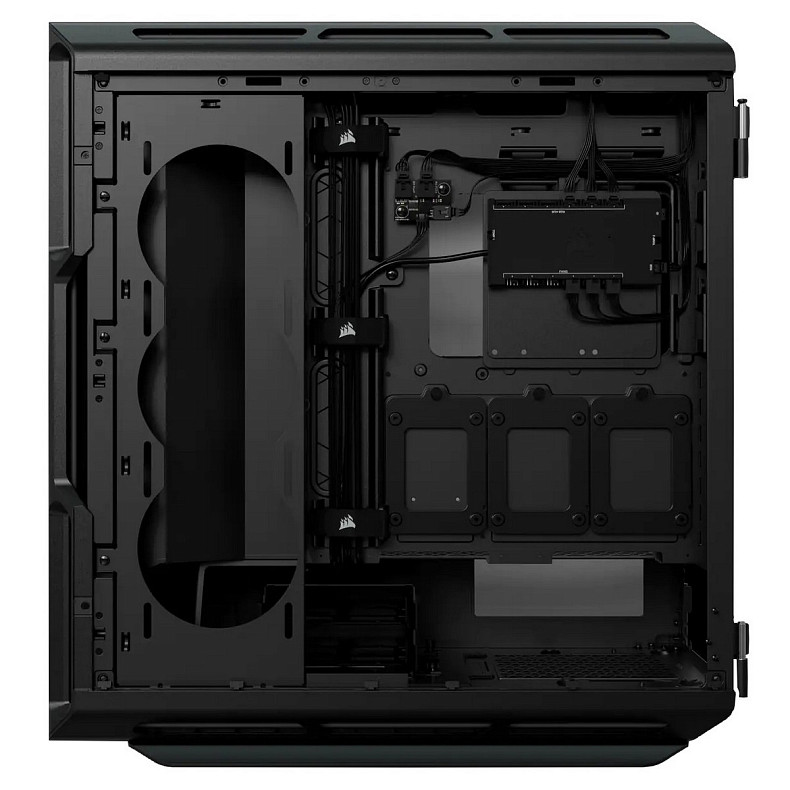 Корпус Corsair iCUE 5000 RGB Tempered Glass Black без БЖ (CC-9011230-WW)