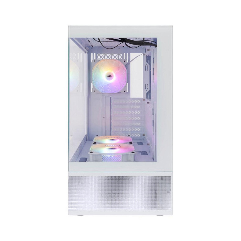 Корпус 1stPlayer Mi7-A-WH-2F7R-W-1F7-W White без БП