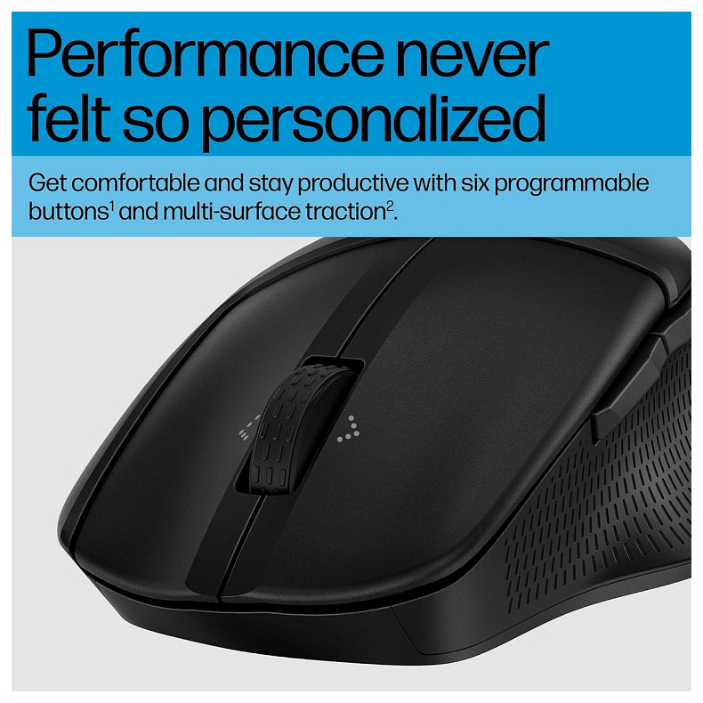 Мышь HP 480 Comfort, BT, черный