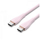 Кабель Vention USB-C - USB-C, 1 m, Pink (TAWPF)