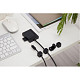 Органайзер для кабелю OfficePro CM002B Black