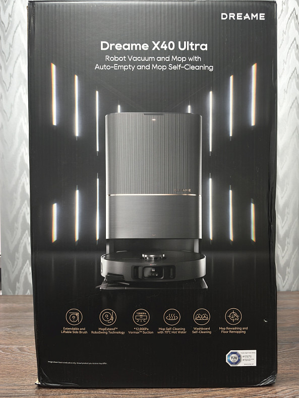 Робот-пылесос моющий Dreame X40 Ultra Black - Уценка