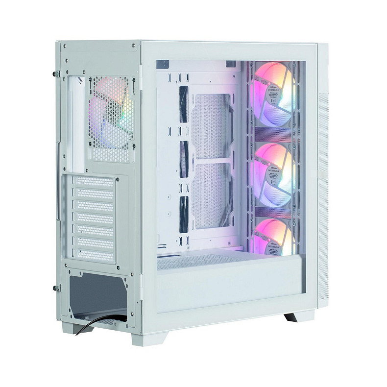 Корпус Zalman S5 Neo без БП, 1xUSB3.1, 1xUSB2.0, 4x120мм FRGB, VGA 390мм, LCS ready, TG Side Panel,