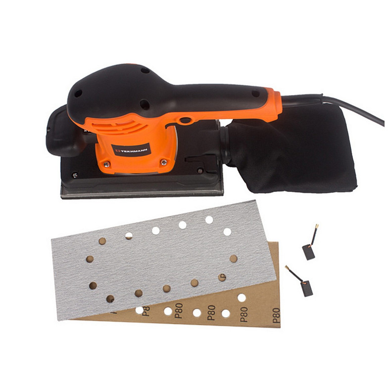 Шлифмашина вибрационная Tekhmann TOS-500 500Вт платформа 115х230 11000кол·мин 1.9кг