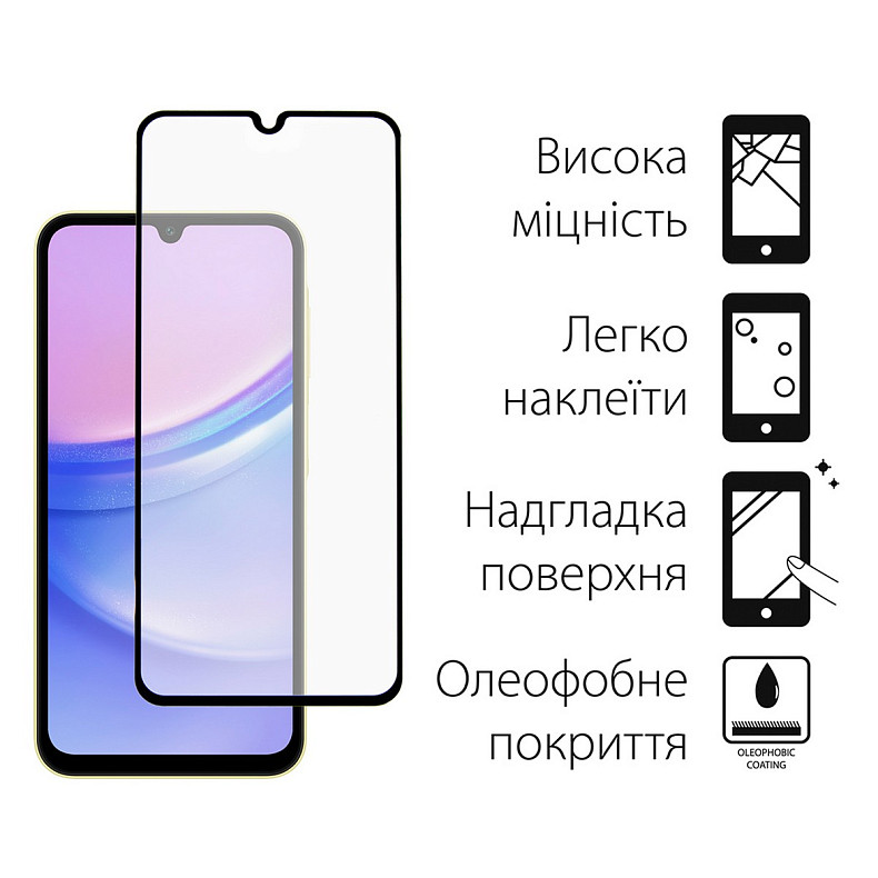 Чохол-накладка Dengos для Samsung Galaxy A15 SM-A155 Mint (DG-KM-59) + захисне скло