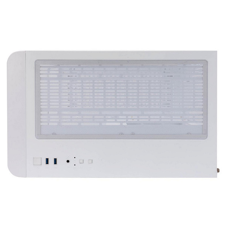 Корпус 1stPlayer UV6-WH-2FC7R-W-1FC7-W White без БП