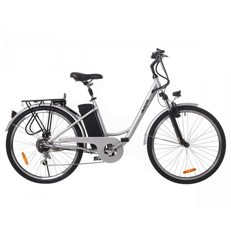 Електричний велосипед Maxxter CITY 26" Silver