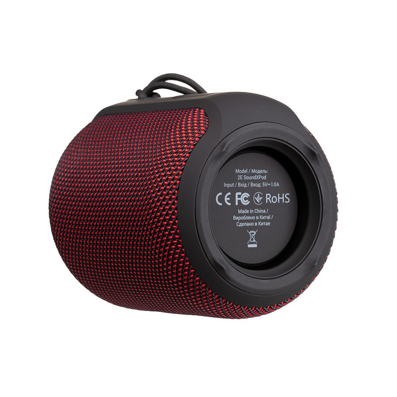 Портативная акустика 2E SoundXPod Red (2E-BSSXPWRD)