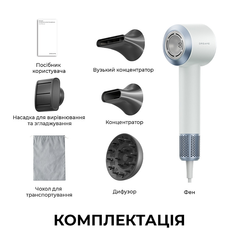 Фен Dreame Glint Blue (AHG1E-BL)