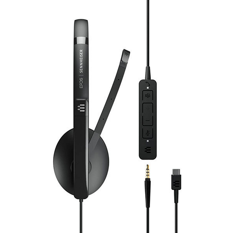 Навушники з мікрофоном Sennheiser EPOS ADAPT 135T USB- C II (1000904)